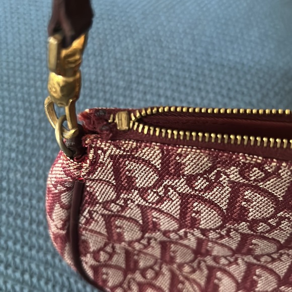 DIOR Oblique Canvas Mini Saddle Baguette - Picture 6 of 10